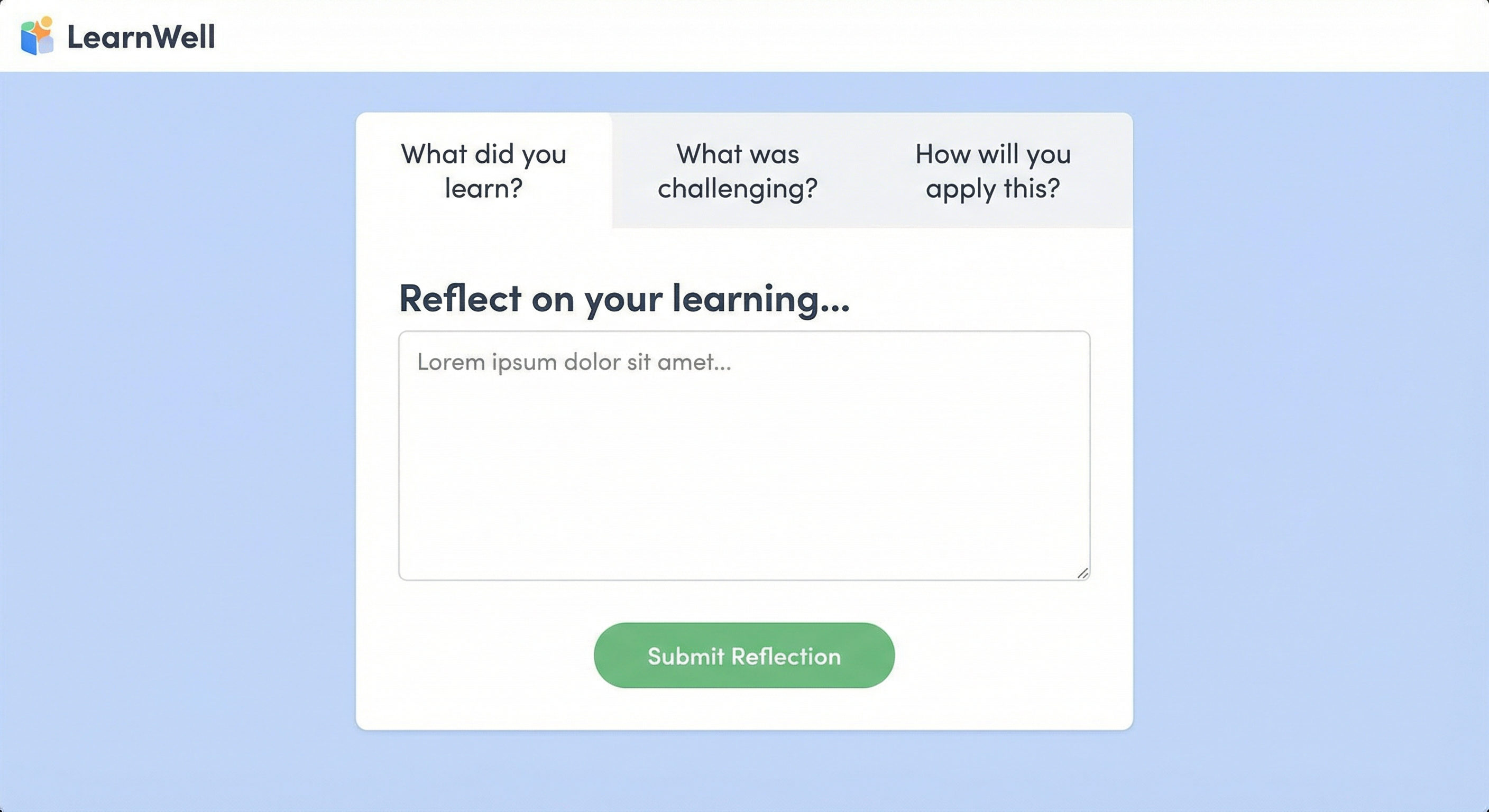 Vital EHR reflection or feedback